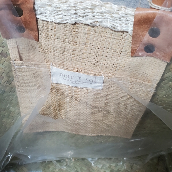 Mar Y Sol Aqua Collins Tote - Picture 2 of 2